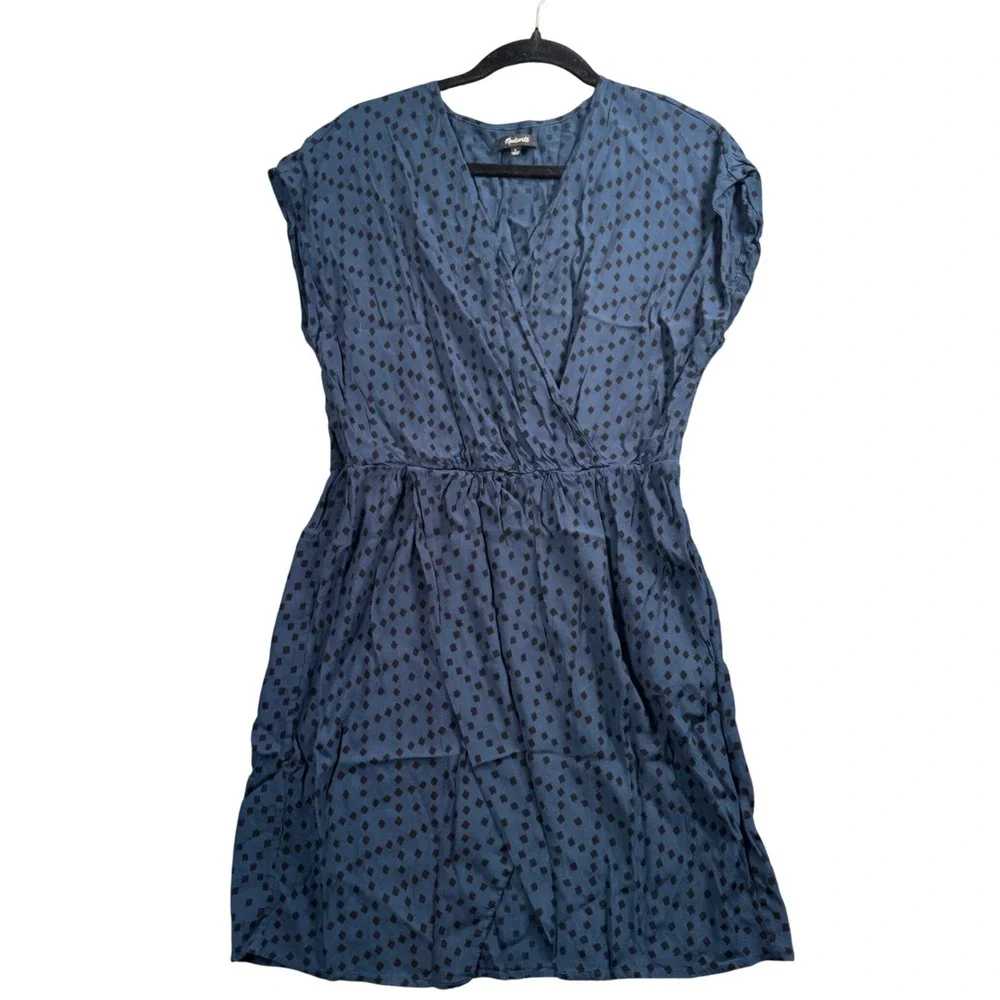 Madewell Cottagecore Fairycore Mini Dress Blue Romantic‎ Prairie Boho L